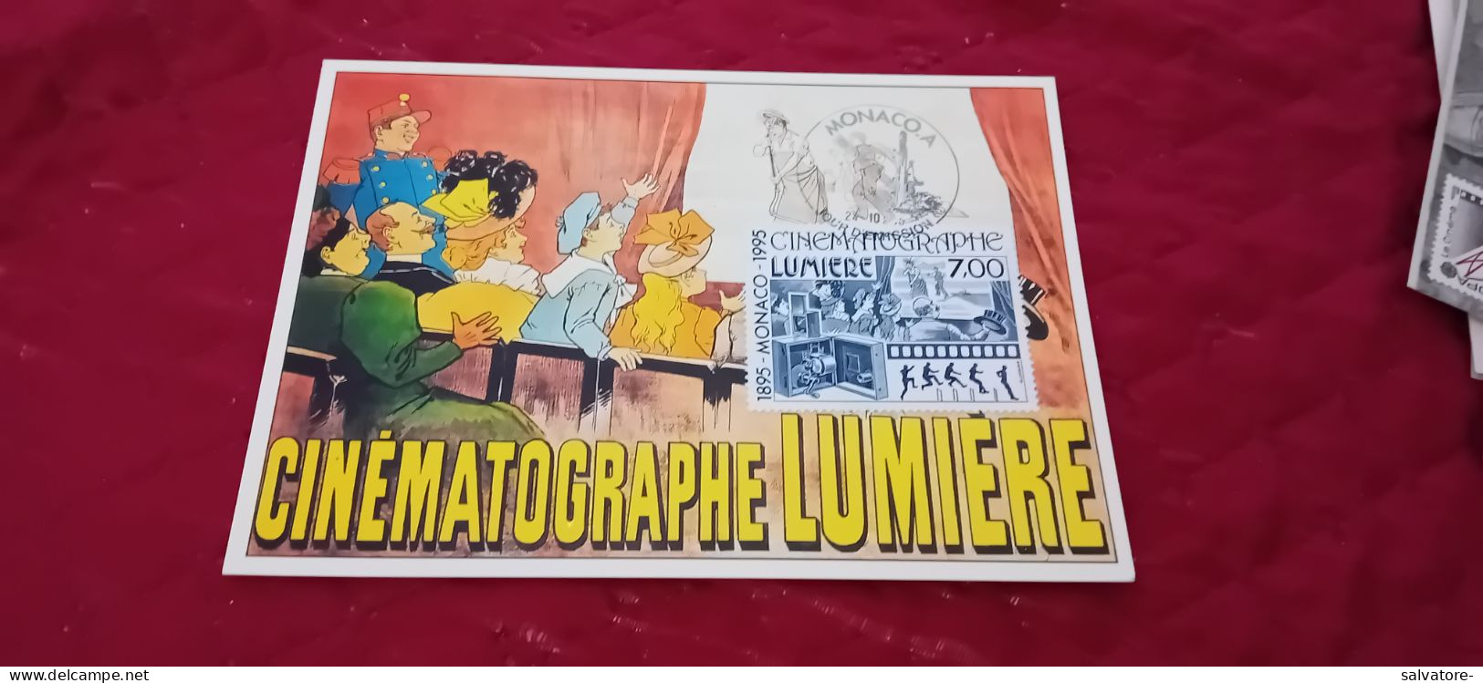 CARTOLINA  CINEMATOGRAPHE LUMIERE- 1995 - Werbetrailer
