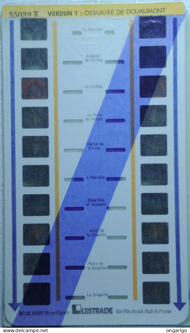 LESTRADE :     55039 X   VERDUN 1  :  OSSUAIRE DE DOUAUMONT - Stereoscopes - Side-by-side Viewers