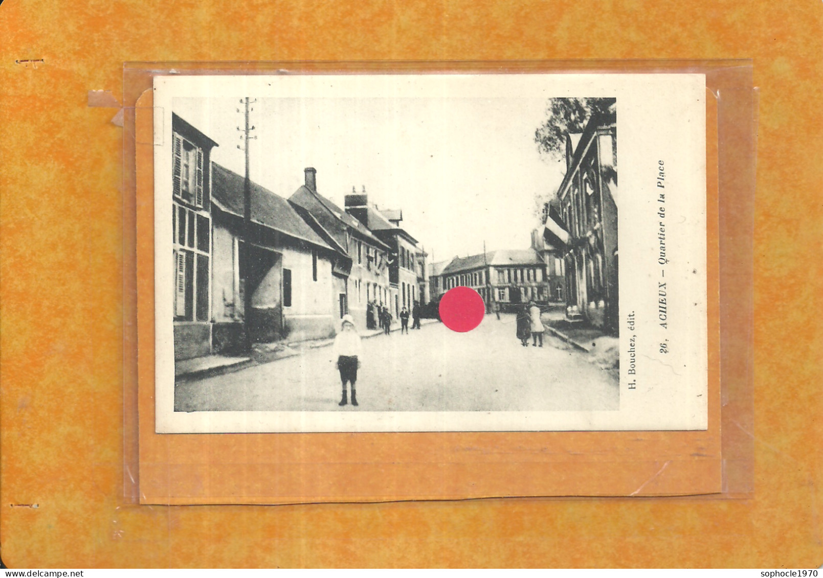 3-2024 - SOMME - 80 - ACHEUX - Editeur Bouchez - Quartier De La Place - Acheux En Amienois