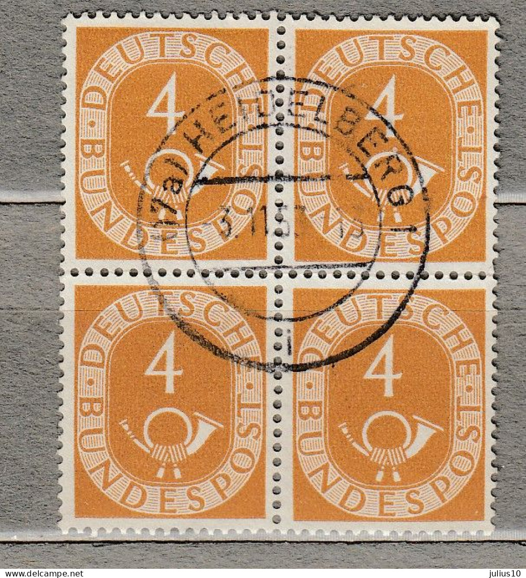 DEUTSCHLAND GERMANY 1951 Used(o) Mi 124 #33901 - Gebraucht