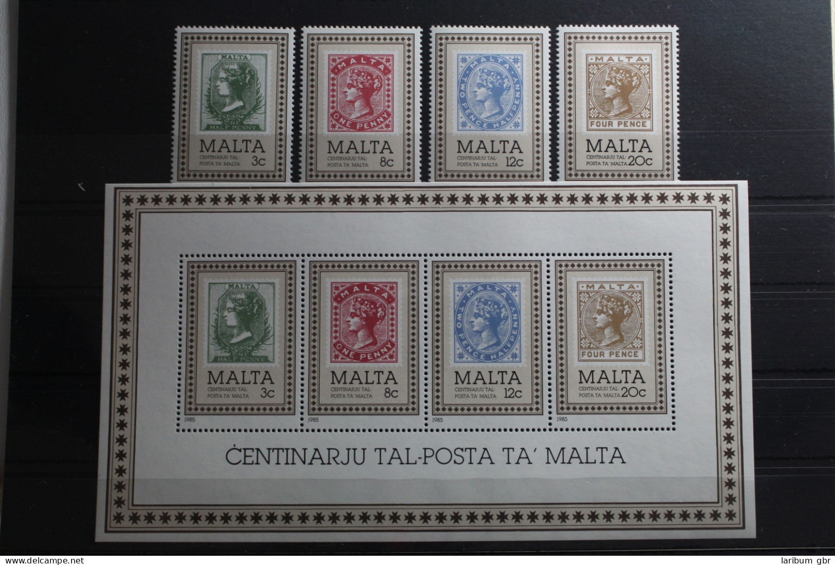 Malta 719-722, Block 8 Mit 719-722 Postfrisch #TQ408 - Malte