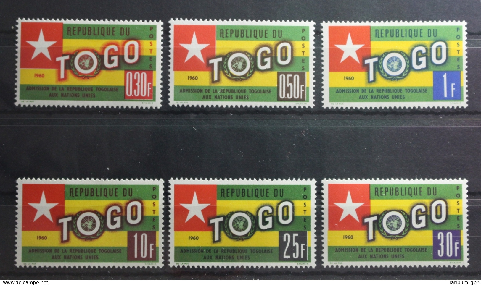 Togo 298-303 Postfrisch #TS074 - Togo (1960-...)