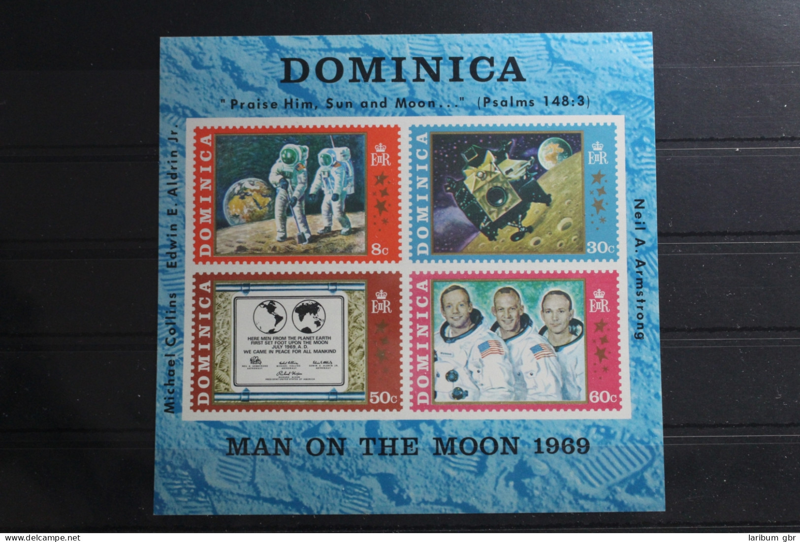 Dominica Block 2 Mit 292-295 Postfrisch #TQ366 - Autres & Non Classés