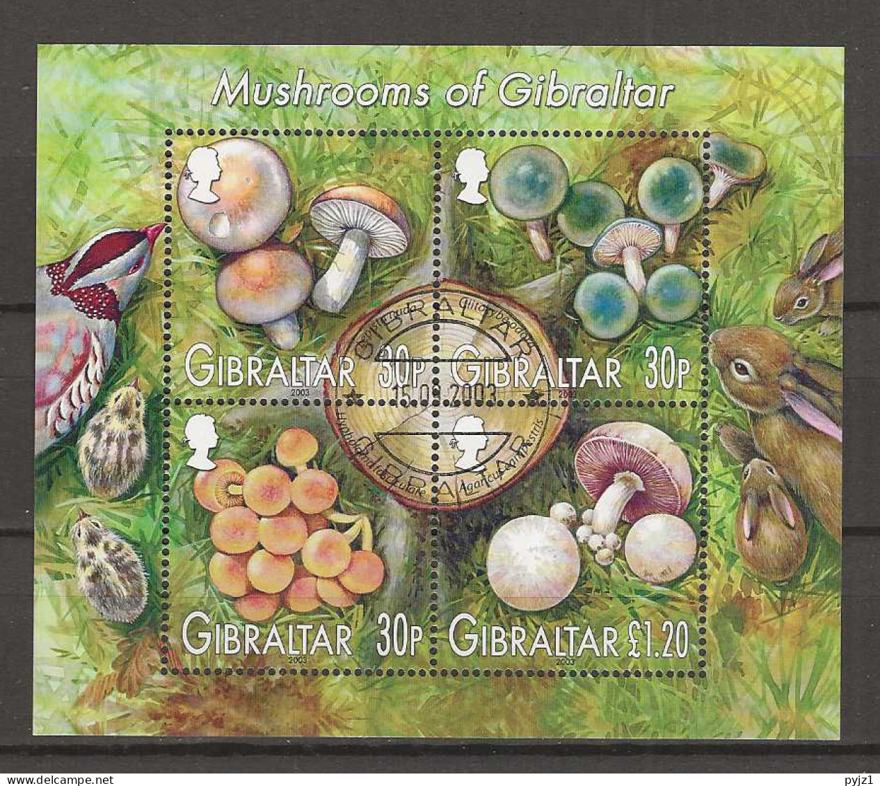 2003 USED Gibraltar Mi Block 57 - Gibraltar