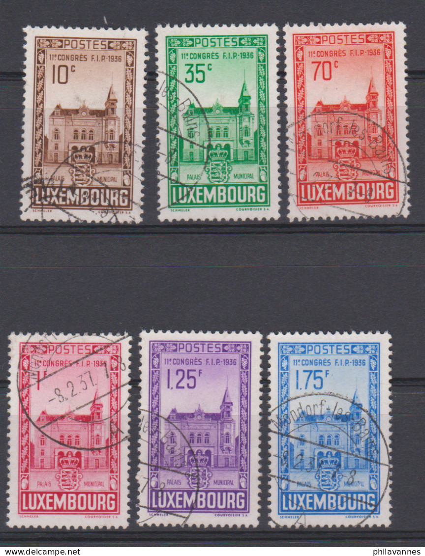 Luxembourg,n° 282 à 287 ( Lux/ 4.4) - Used Stamps