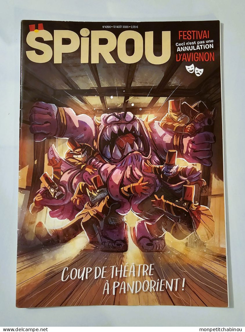 SPIROU Magazine N°4296 (12 Août 2020) - Spirou Magazine