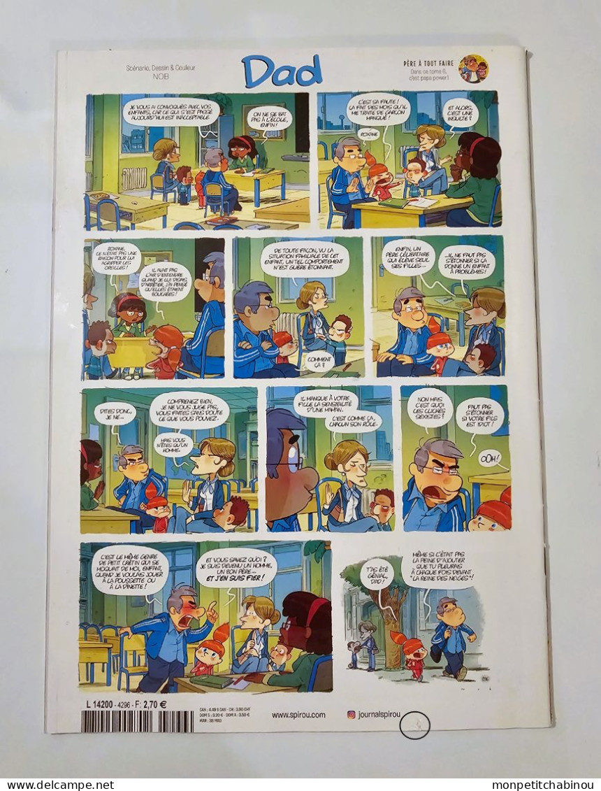 SPIROU Magazine N°4296 (12 Août 2020) - Spirou Magazine