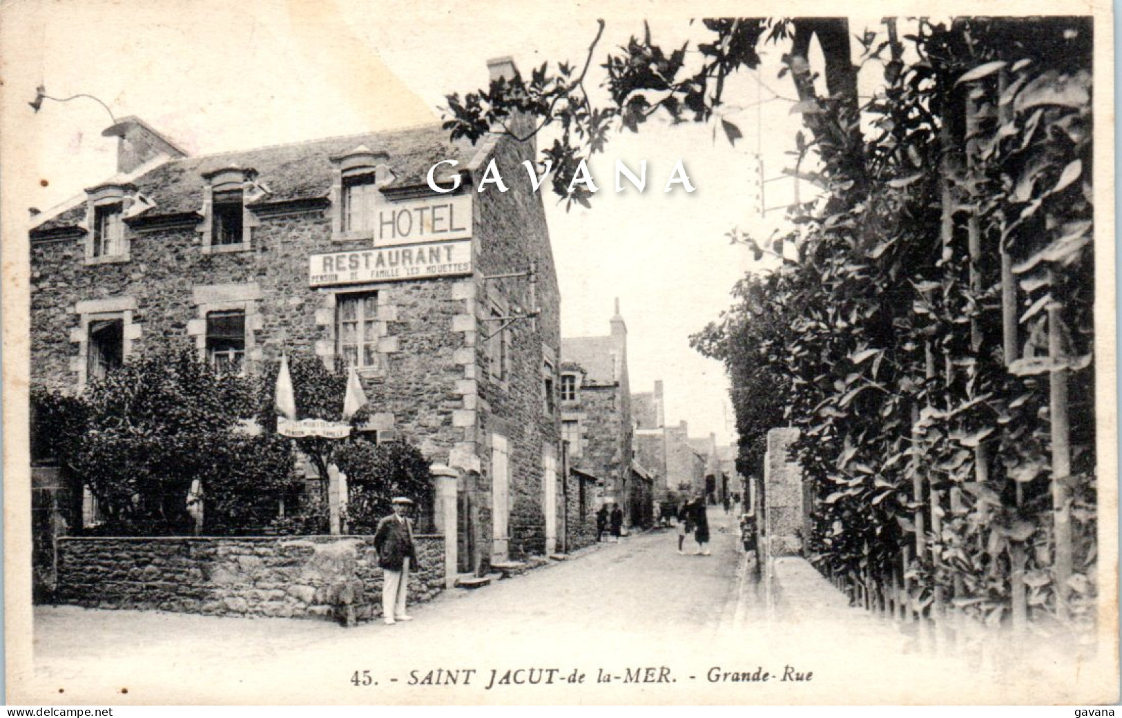 22 SAINT-JACUT-de-la-MER - Grande Rue  - Saint-Jacut-de-la-Mer