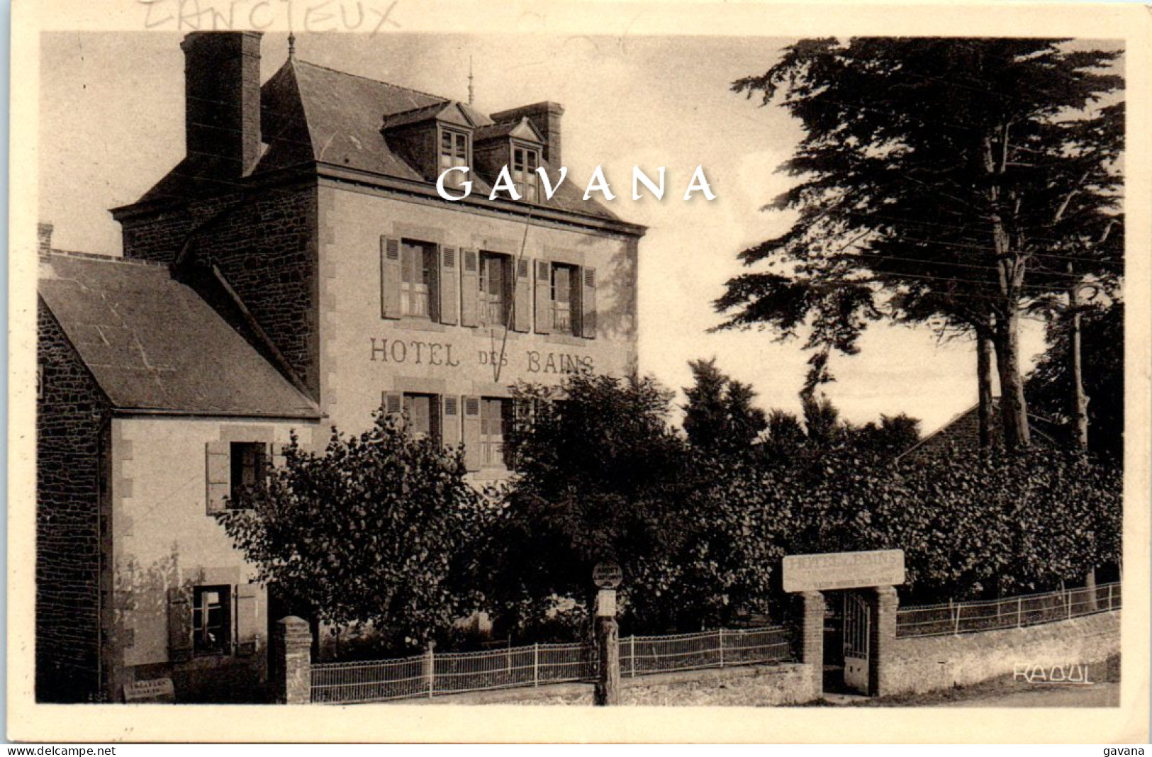 22 LANCIEUX - Hotel Des Bains - Lancieux