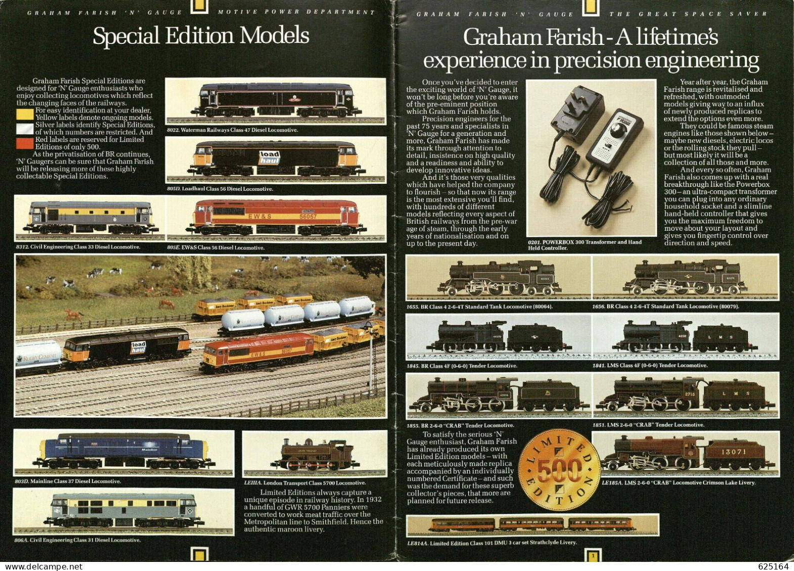 Catalogue GRAHAM FARISH 1997 N GAUGE Masterpieces In Miniature - Engels