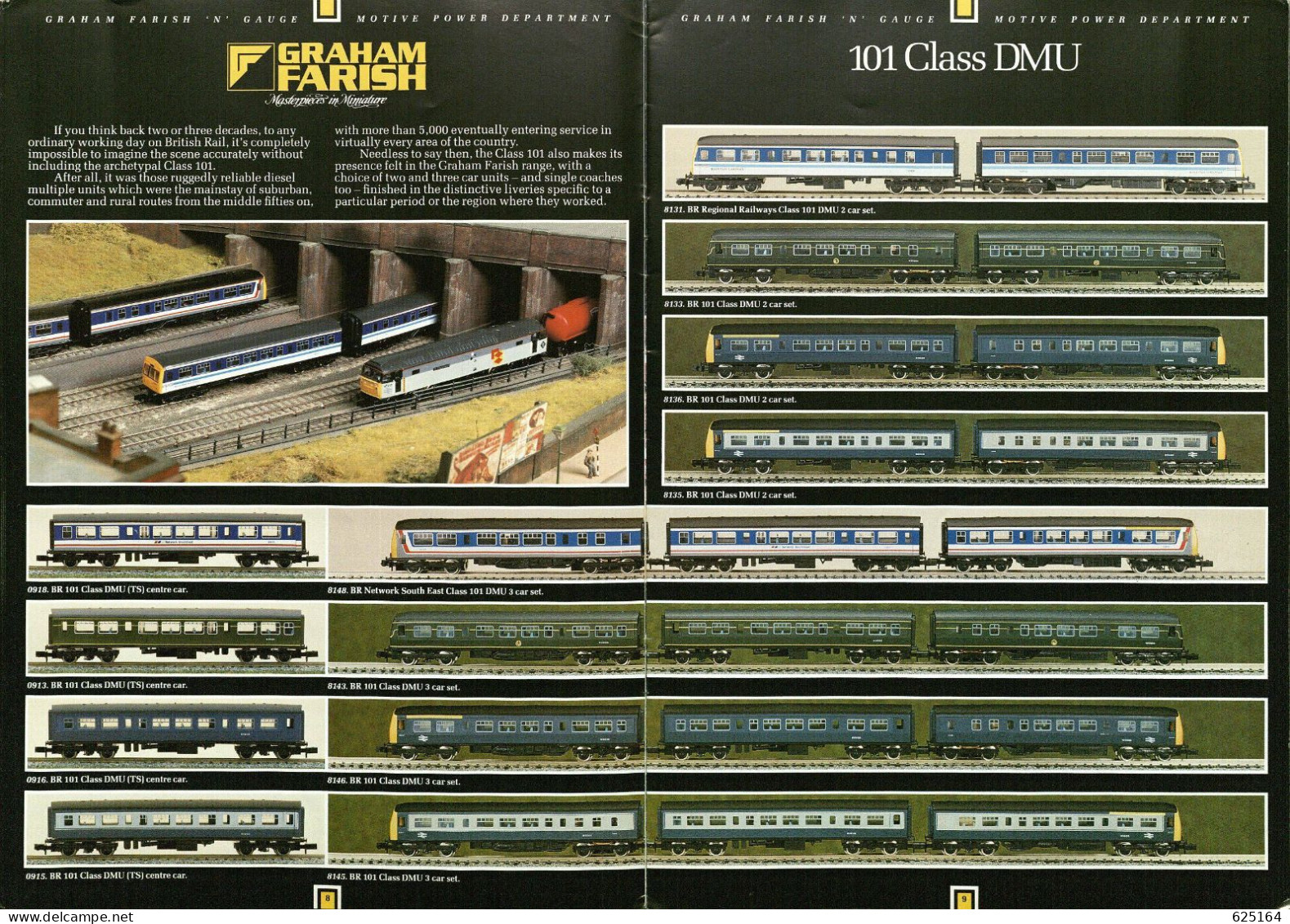 Catalogue GRAHAM FARISH 1997 N GAUGE Masterpieces In Miniature - English