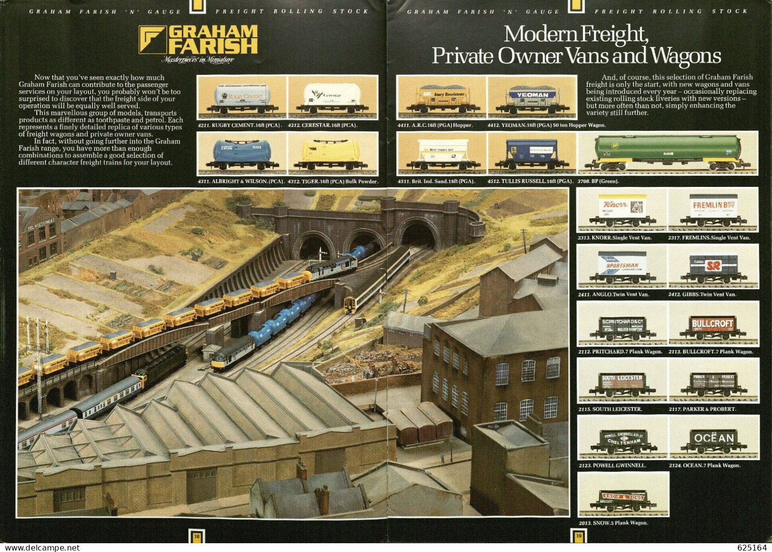 Catalogue GRAHAM FARISH 1997 N GAUGE Masterpieces In Miniature - Engels