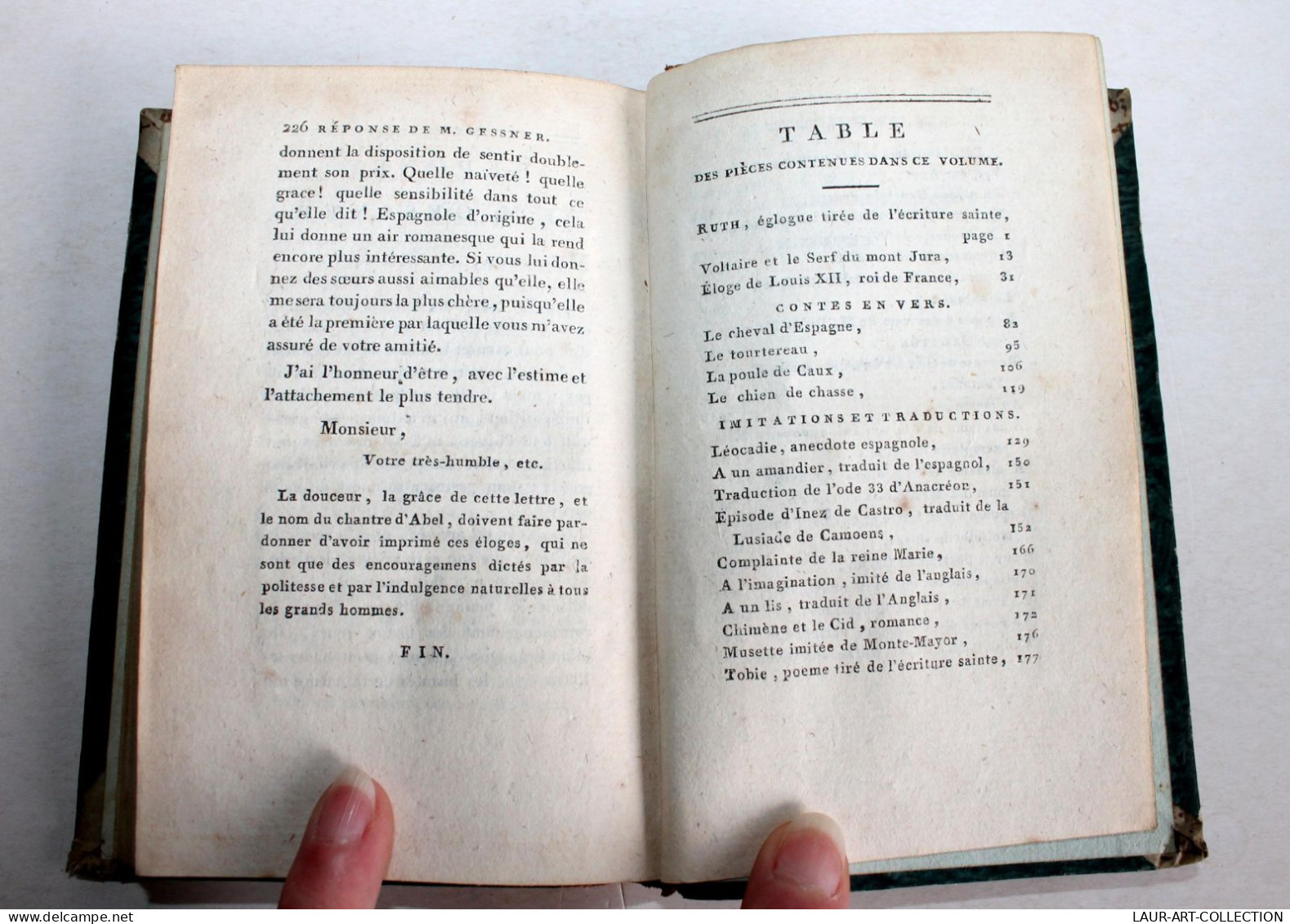 MELANGES DE POESIE ET DE LITTERATURE De DE FLORIAN + GRAVURES 1808 NICOLLE / ANCIEN LIVRE XIXe SIECLE (1803.32) - Autores Franceses