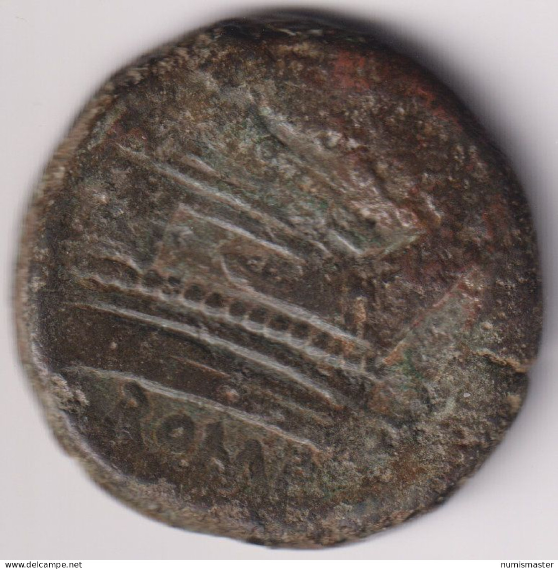 ANONYMOUS , BRONZE AES 225-217 BC - République (-280 à -27)