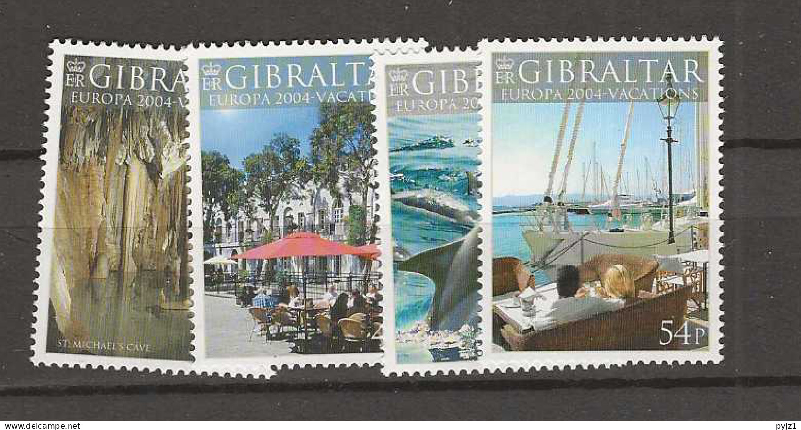 2004 MNH Gibraltar Mi 1064-67 Postfris** - Gibraltar