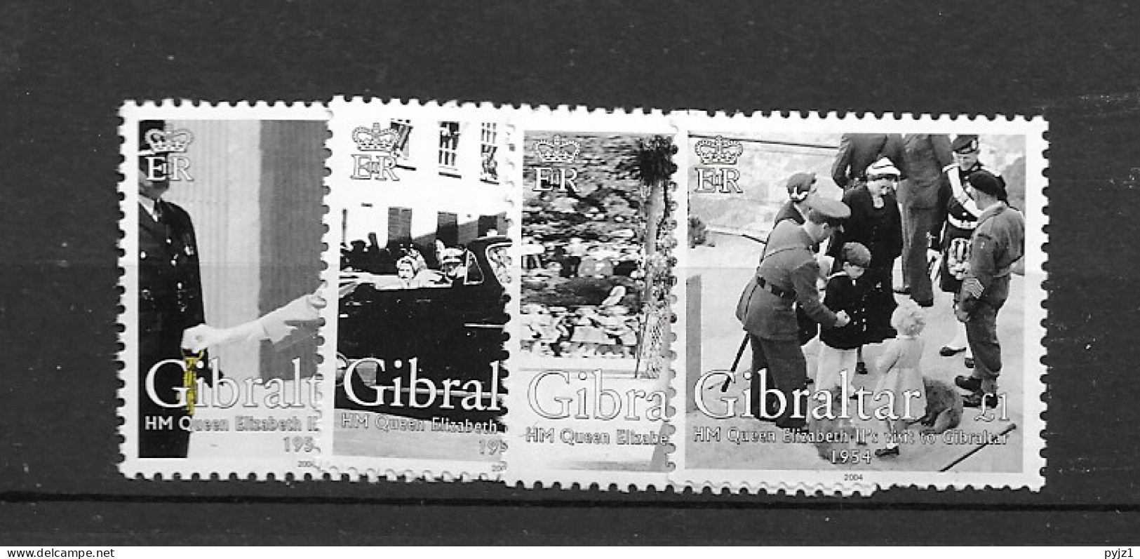 2004 MNH Gibraltar Mi 1078-81 Postfris** - Gibraltar