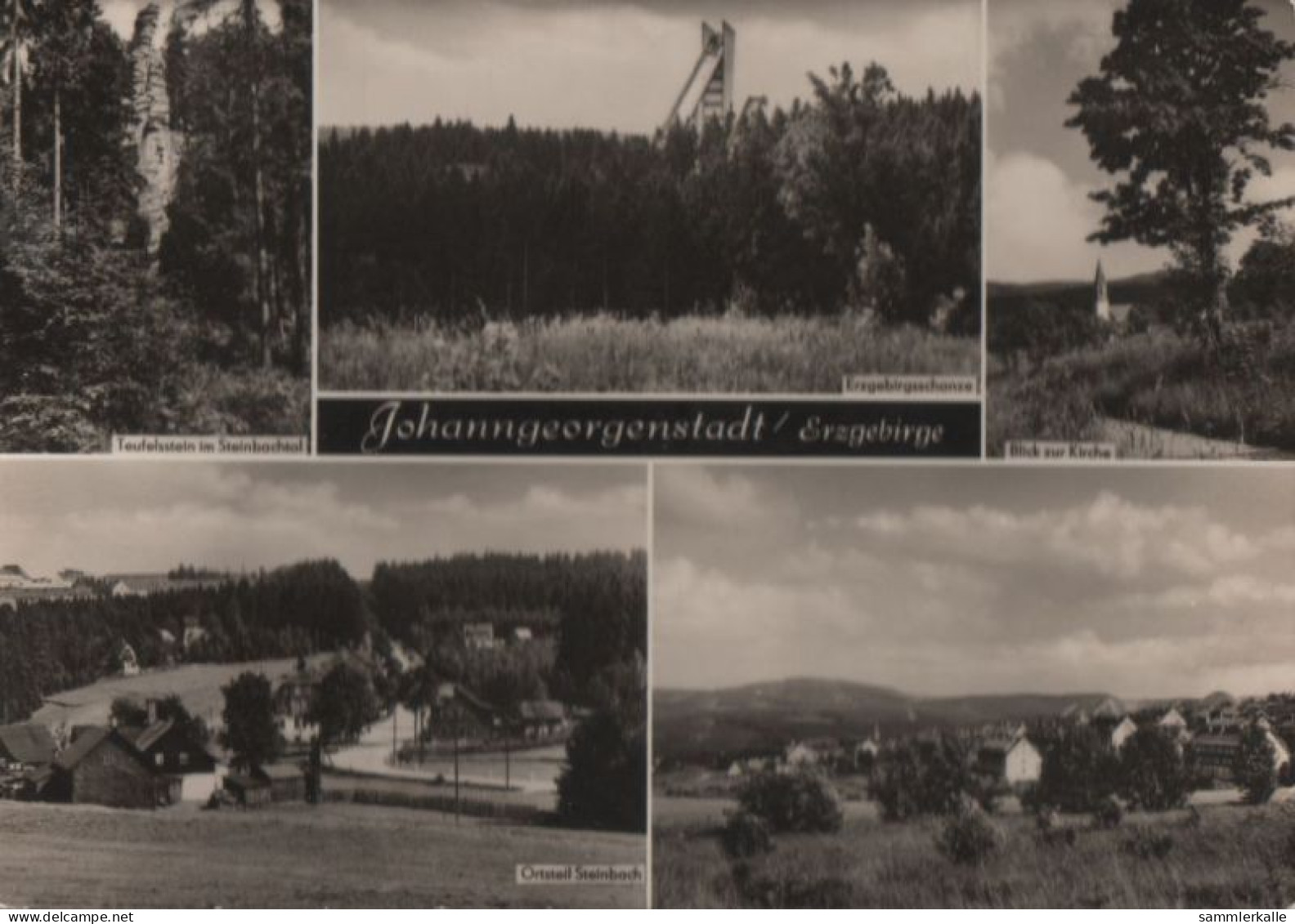 52154 - Johanngeorgenstadt - U.a. Erzgebirgsschanze - 1968 - Johanngeorgenstadt