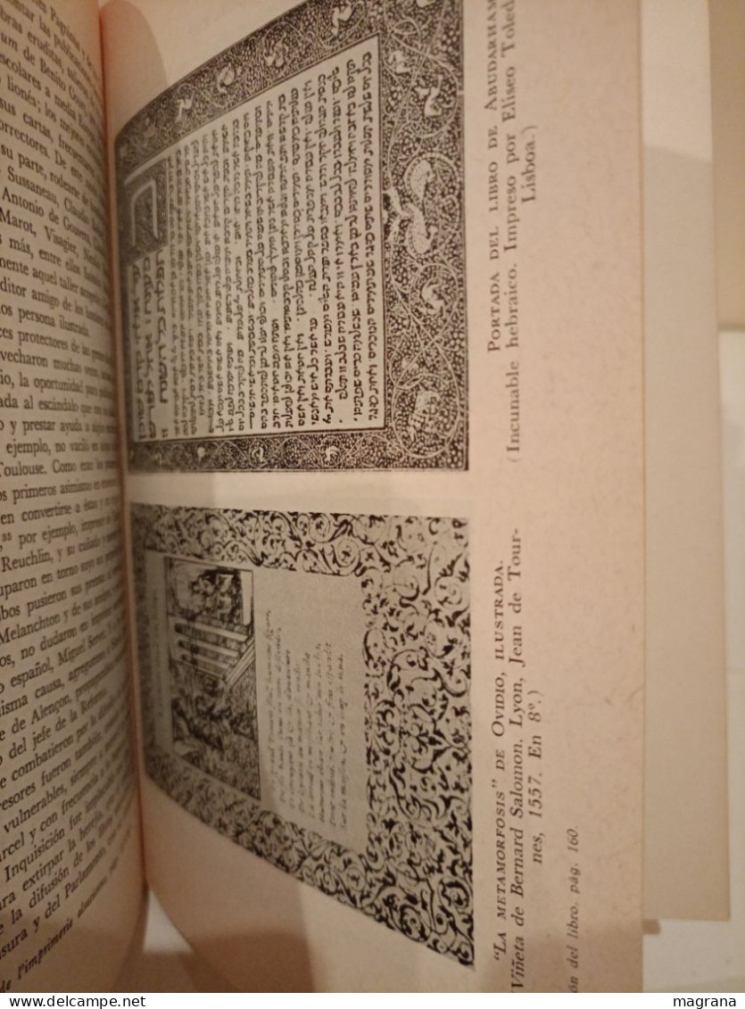 La Evolución de la Humanidad. La Aparición del libro. UTEHA. 70. L. Febrero y H. J. Martin. 1962. 439 pp.