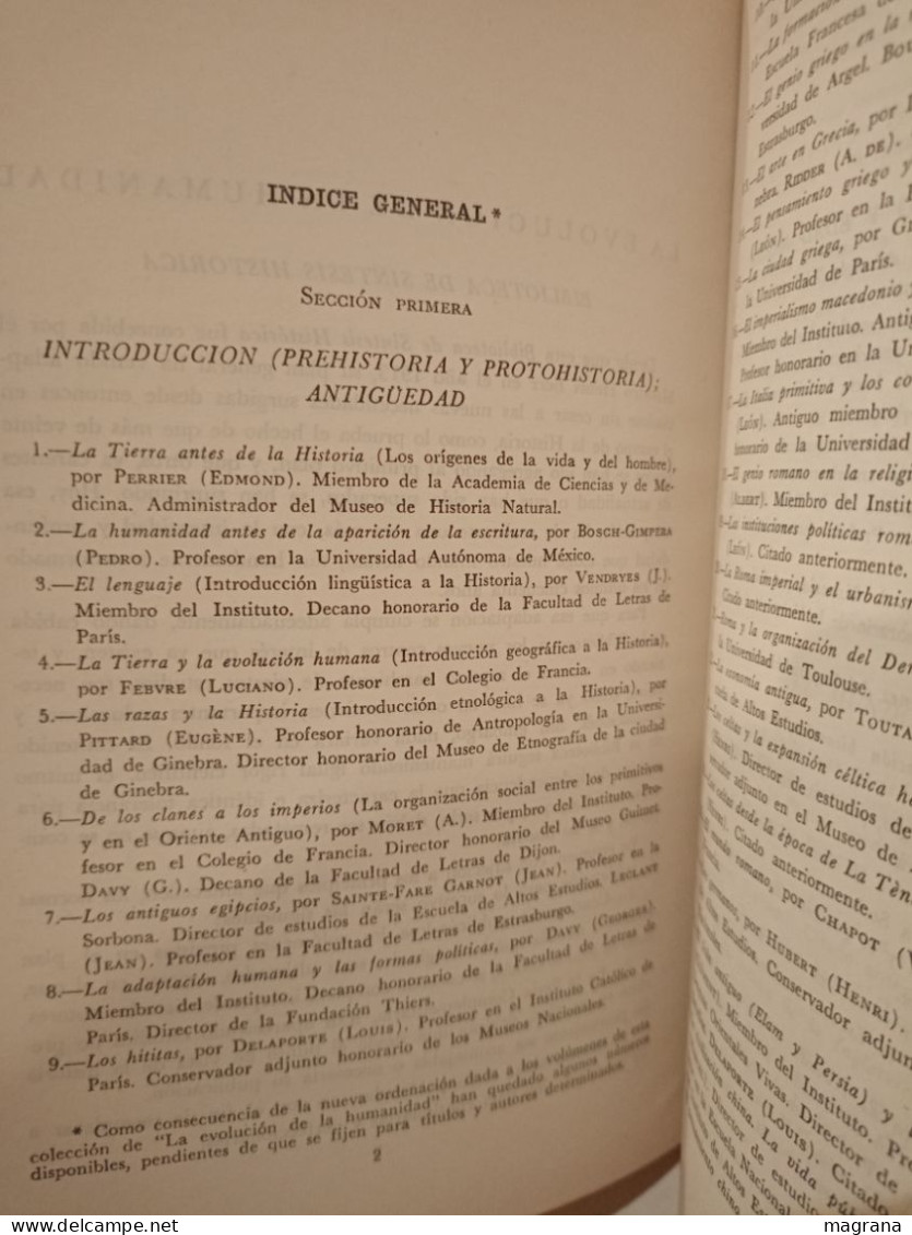 La Evolución de la Humanidad. La Aparición del libro. UTEHA. 70. L. Febrero y H. J. Martin. 1962. 439 pp.