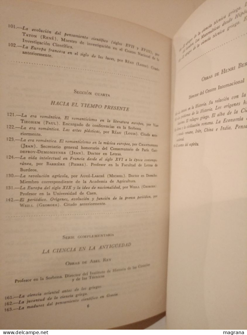 La Evolución de la Humanidad. La Aparición del libro. UTEHA. 70. L. Febrero y H. J. Martin. 1962. 439 pp.