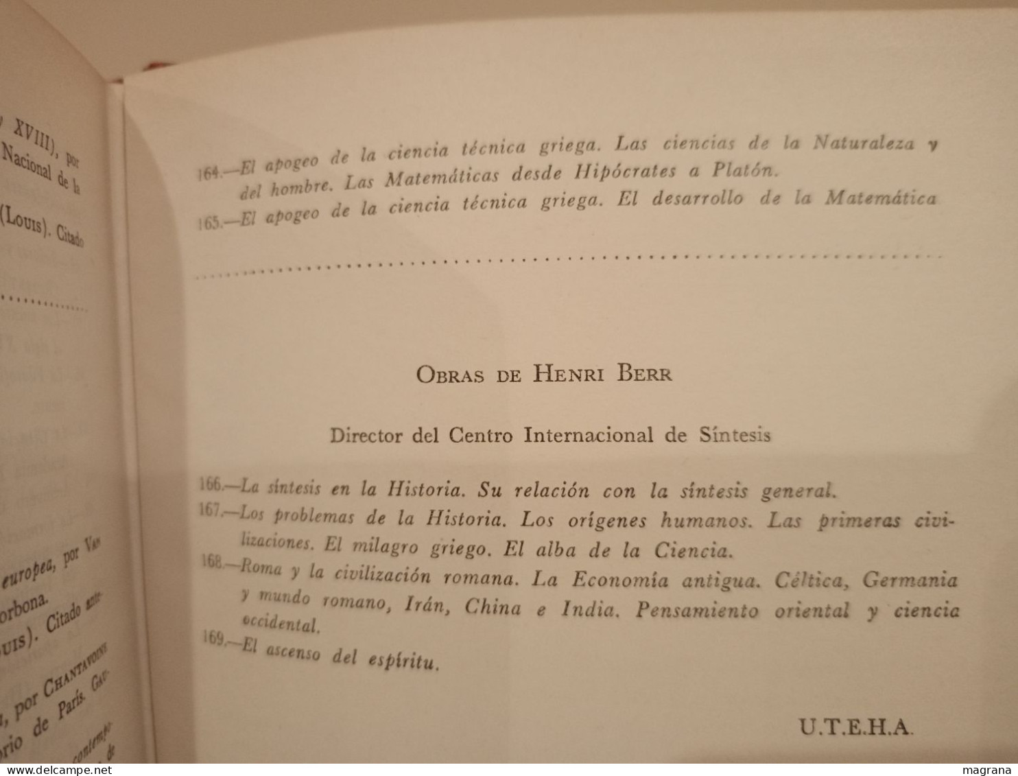 La Evolución de la Humanidad. La Aparición del libro. UTEHA. 70. L. Febrero y H. J. Martin. 1962. 439 pp.