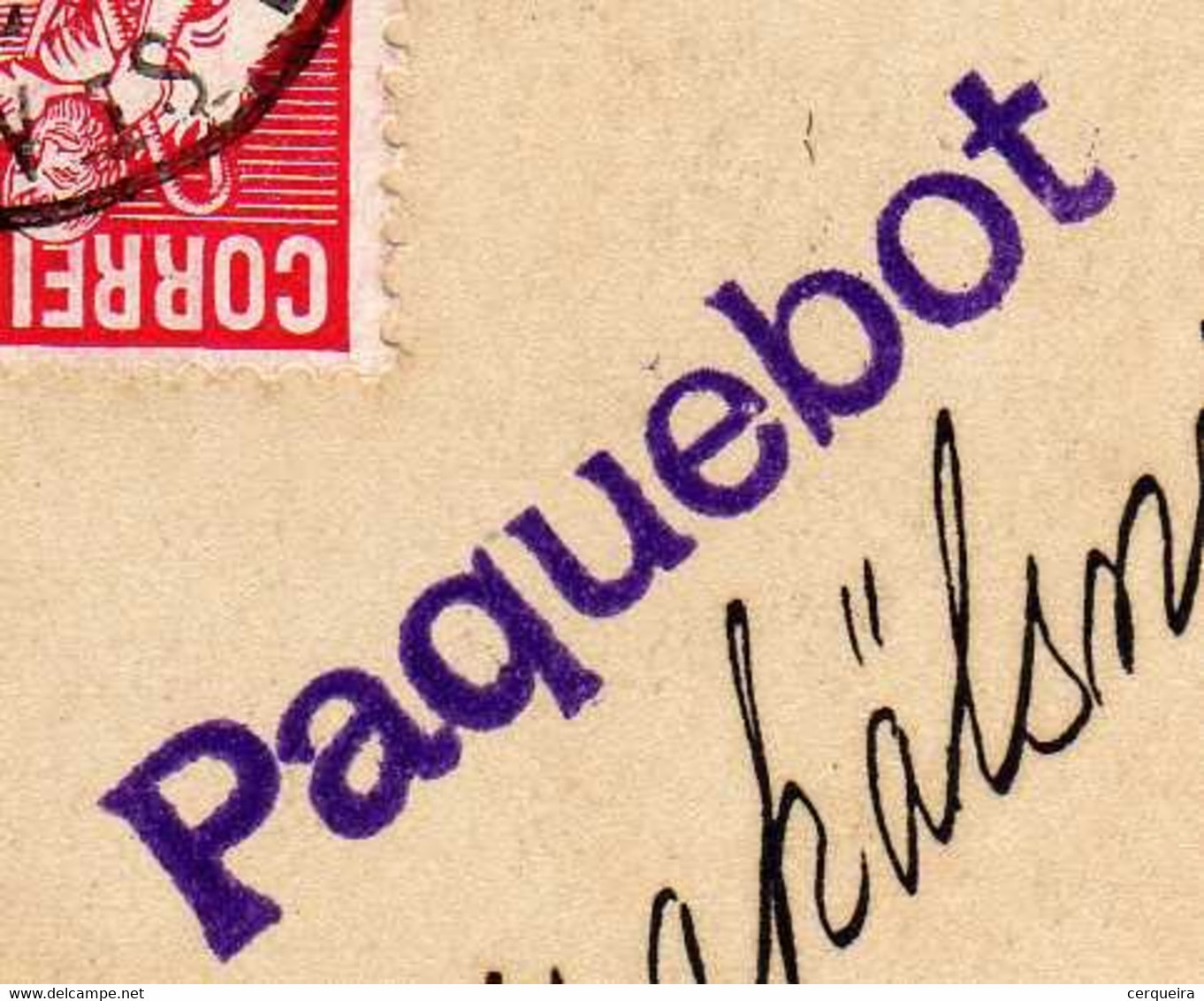 Paquebot-french Cancel-selos Portugueses-madeira-camara De Lobos - Other & Unclassified