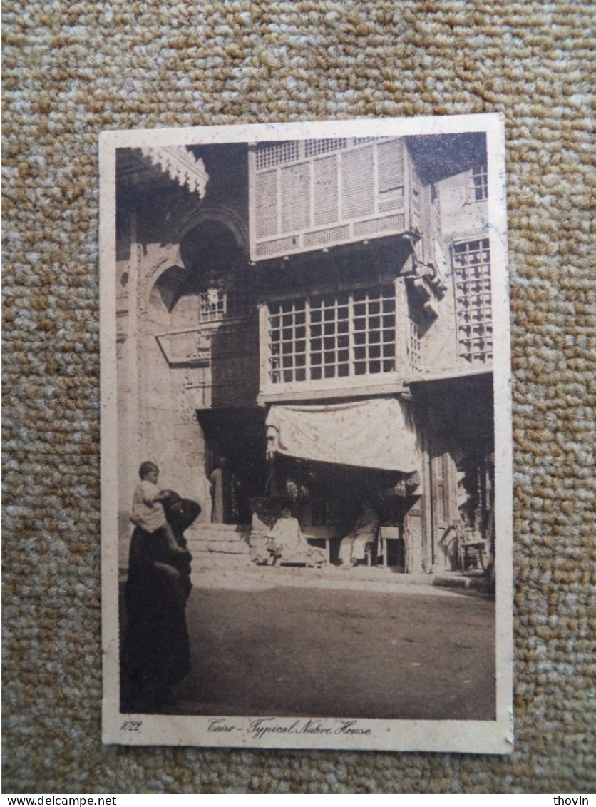 BL2/2178-Cairo Typical Native House 1931 - Le Caire