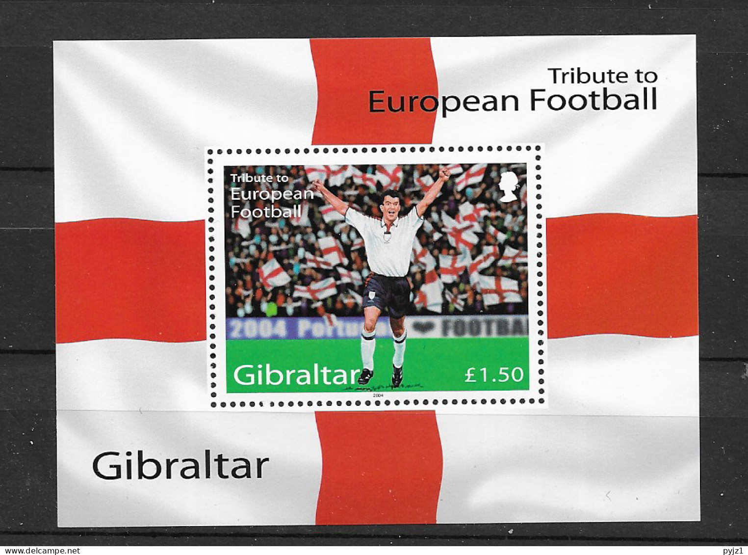 2004 MNH Gibraltar Mi Block 60 Postfris** - Gibraltar