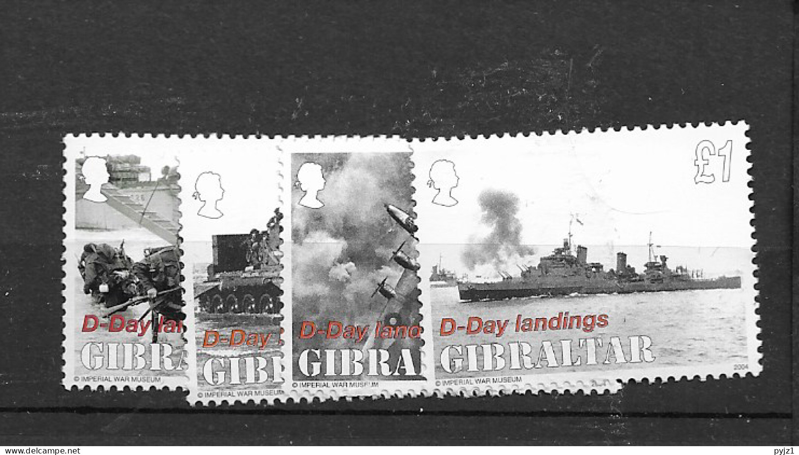 2004 MNH Gibraltar Mi 1088-91 Postfris** - Gibraltar