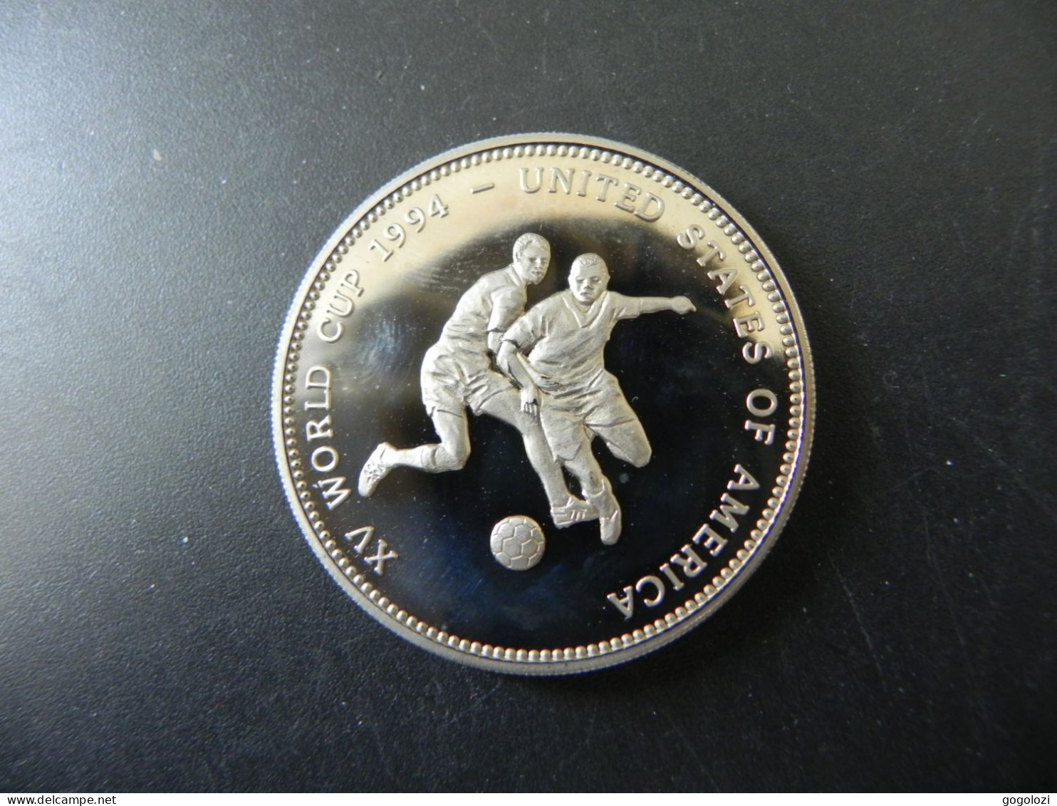 Zambia 2000 Kwacha 1994 - Football World Cup 1994 - USA - Zambie