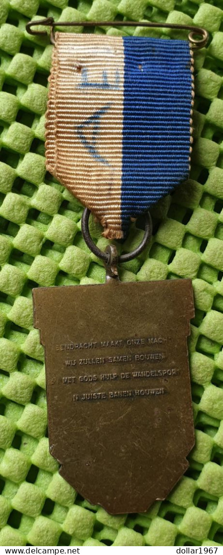 Medaille: Eendracht Maakt Macht , Delft. + 1955. -  Original Foto  !!  Medallion  Dutch - Other & Unclassified