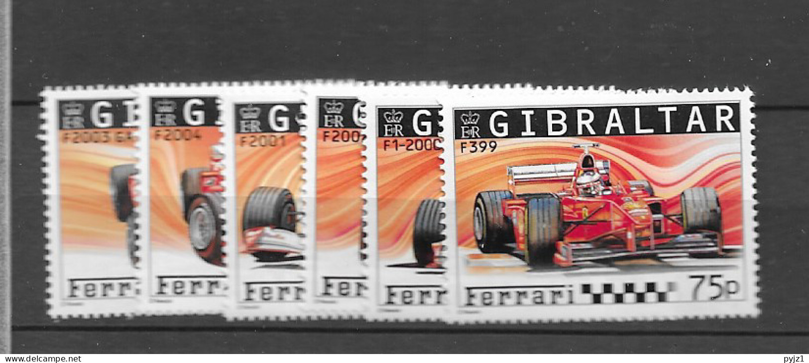 2004 MNH Gibraltar Mi 1105-10 Postfris** - Gibilterra