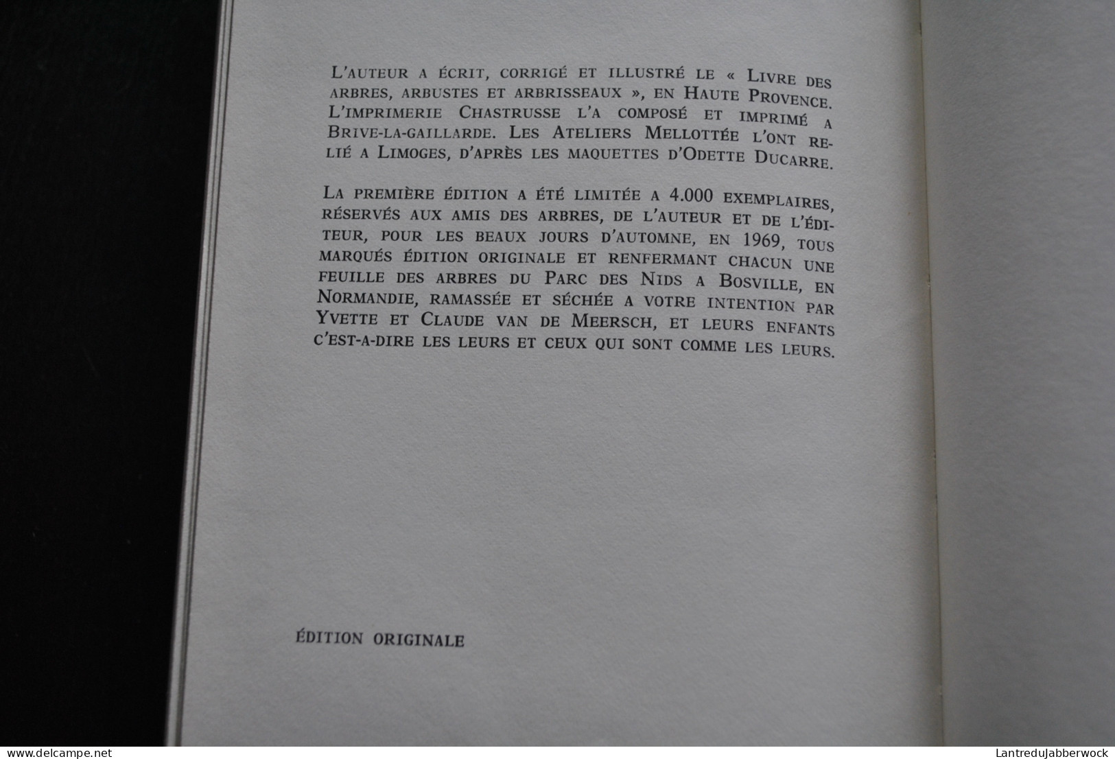 Lieutaghi Pierre Le Livre Des Arbres Arbustes & Arbrisseaux 2 Volumes Edition Originale Robert MOREL 1969 RARE Ensemble - Natur