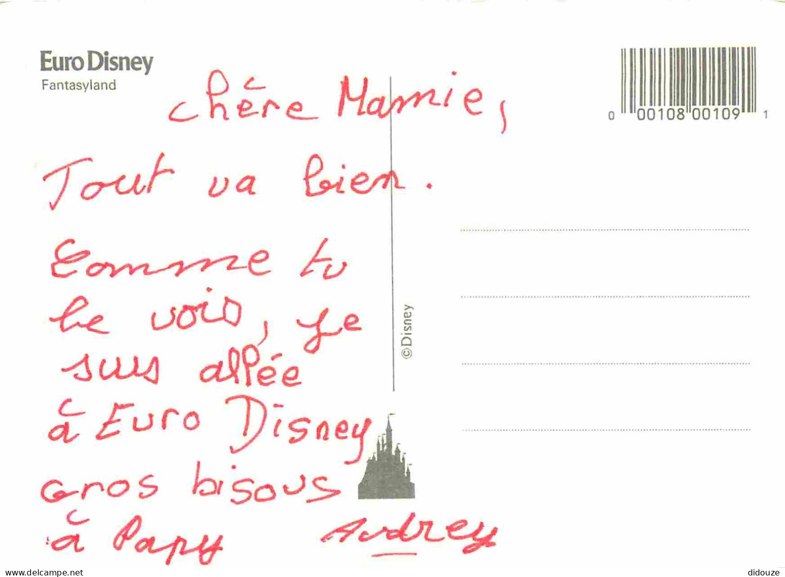 Parc D'Attractions - Euro Disney Paris Devenu Disneyland Paris - Fantasyland - Multivues - Tic Et Tac Les Ecureuils - CP - Disneyland