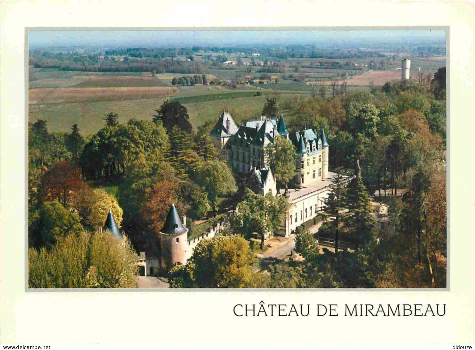 Chateaux - Château De La Tremoille à Mirambeau - Vue Aérienne - Charente Maritime - CPM - Carte Neuve - Voir Scans Recto - Castles