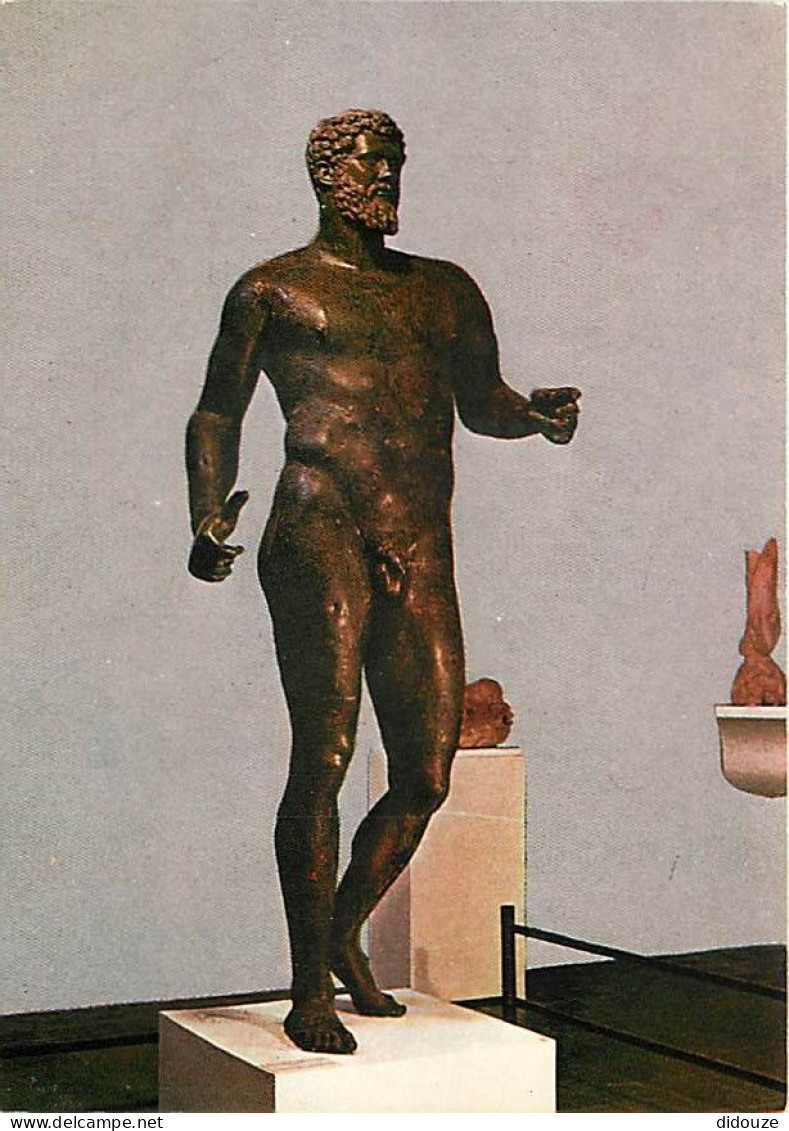 Chypre - Cyprus - Cyprus Museum - Bronze Statue Of Septimius Severus. Early Third Century A.D. - Statue En Bronze De Sep - Cyprus