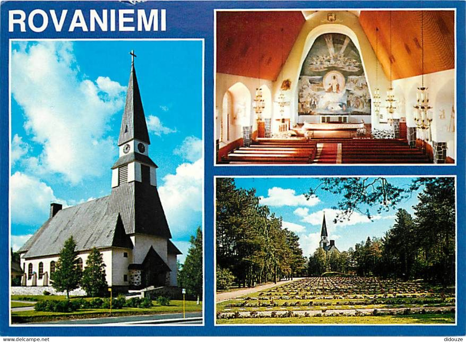 Finlande - Rovaniemi - Eglise - Multivues - CPM - Carte Neuve - Voir Scans Recto-Verso - Finnland