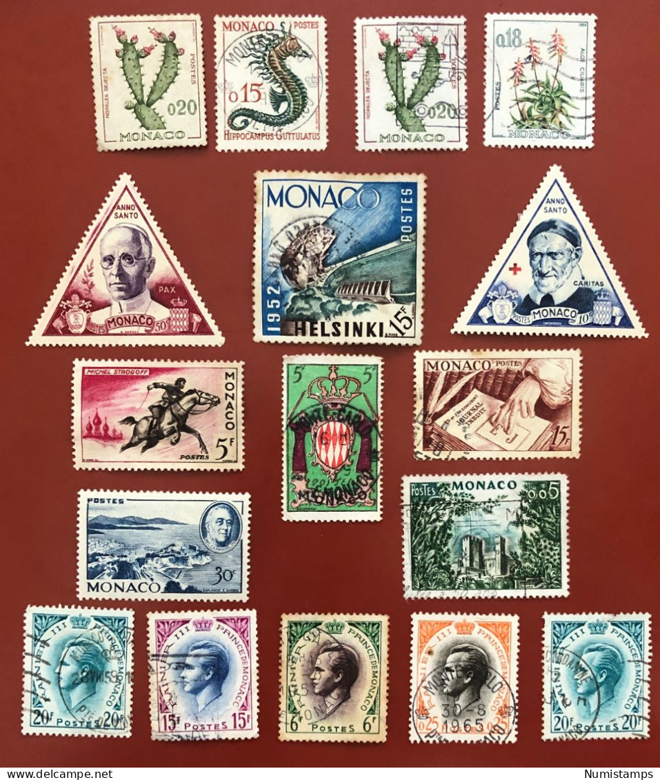 Principality Of Monaco - Since 1946 - Oblitérés