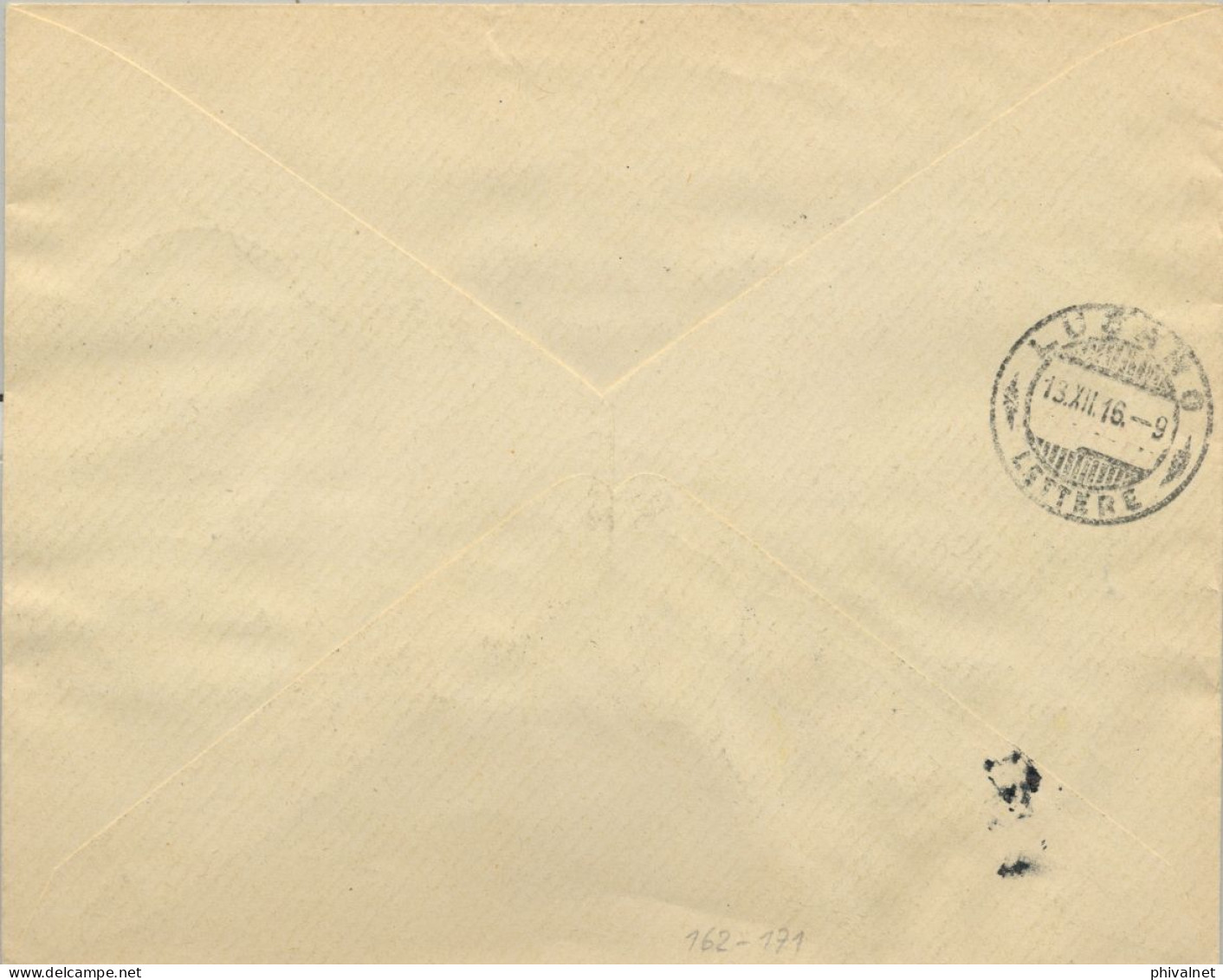 1916 HUNGRIA , BUDAPEST - LUGANO , MAGNÍFICO SOBRE CERTIFICADO , CENSURA , LLEGADA , YV. 142 / 151 - Briefe U. Dokumente