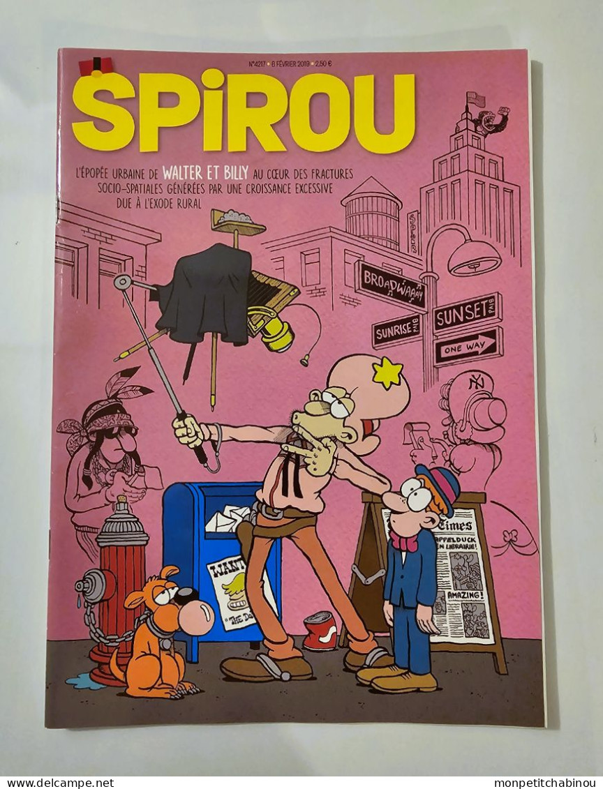 SPIROU Magazine N°4217 (6 Février 2019) - Spirou Magazine