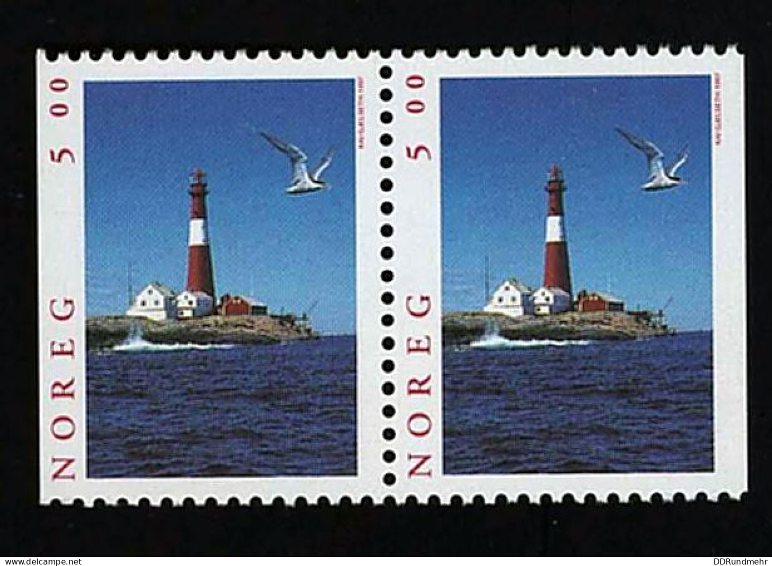 1997 Lighthouse  Michel NO 1247Dl/Dr AFA NO 1245Cvh Norgeskatalogen NO 1304BB MNH - Neufs