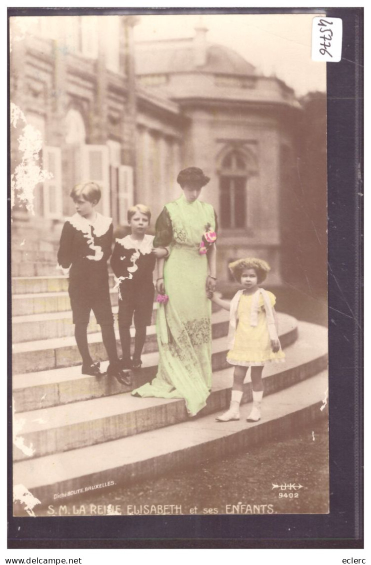 BELGIQUE - LA REINE ELISABETH  - TB - Familles Royales