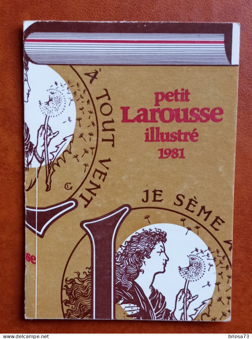 Calendriers De Poche, Petit Larousse Illustré - Petit Format : 1981-90