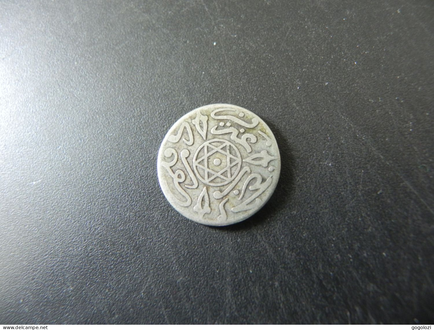 Maroc 1 Dirham 1317 Silver - Marocco