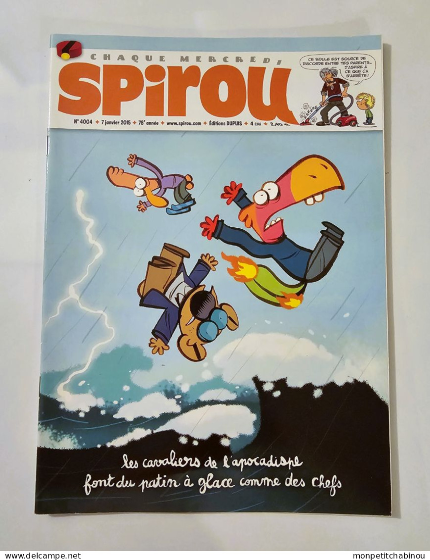 SPIROU Magazine N°4004 (7 Janvier 2015) - Spirou Magazine