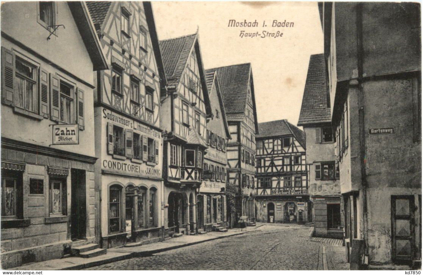 Mosbach In Baden - Haupt Strasse - Mosbach