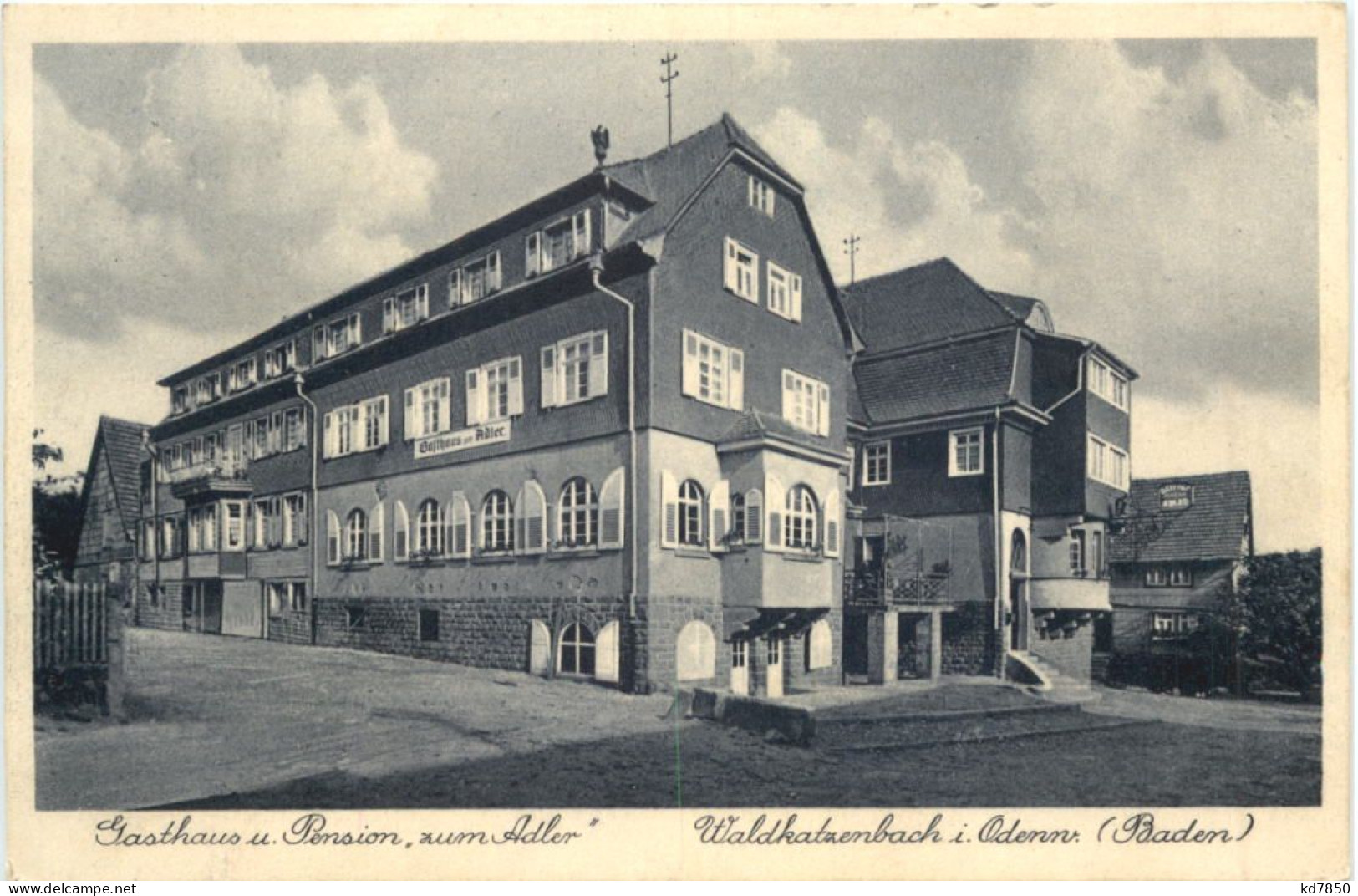 Waldkatzenbach Im Odenwald - Gasthaus Zum Adler - Waldbrunn - Mosbach
