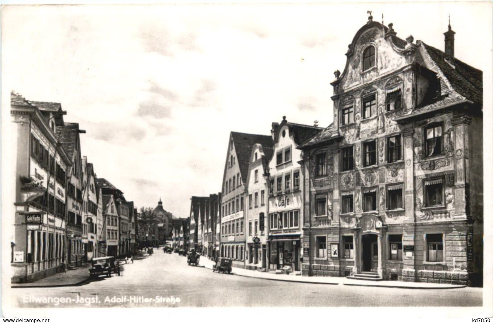 Ellwangen-Jagst - Adolf Hitler Strasse - Ellwangen