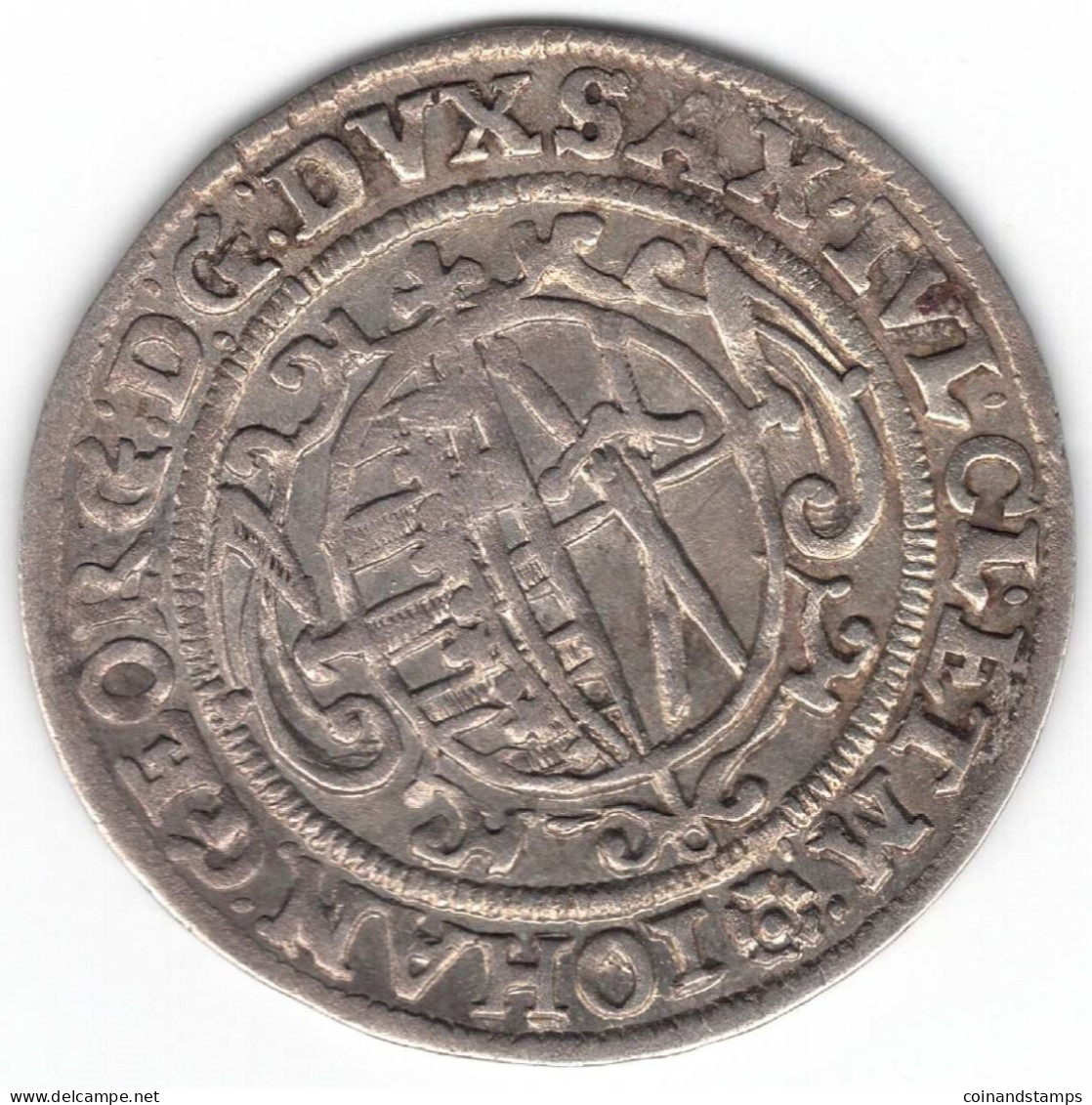 Sachsen Johann Georg I. (1615-1656) 1/24 Taler 1624 MzSt, "Dresden" Gewicht: 2,03g, Kohl 176, Ss/vz - Monedas Pequeñas & Otras Subdivisiones