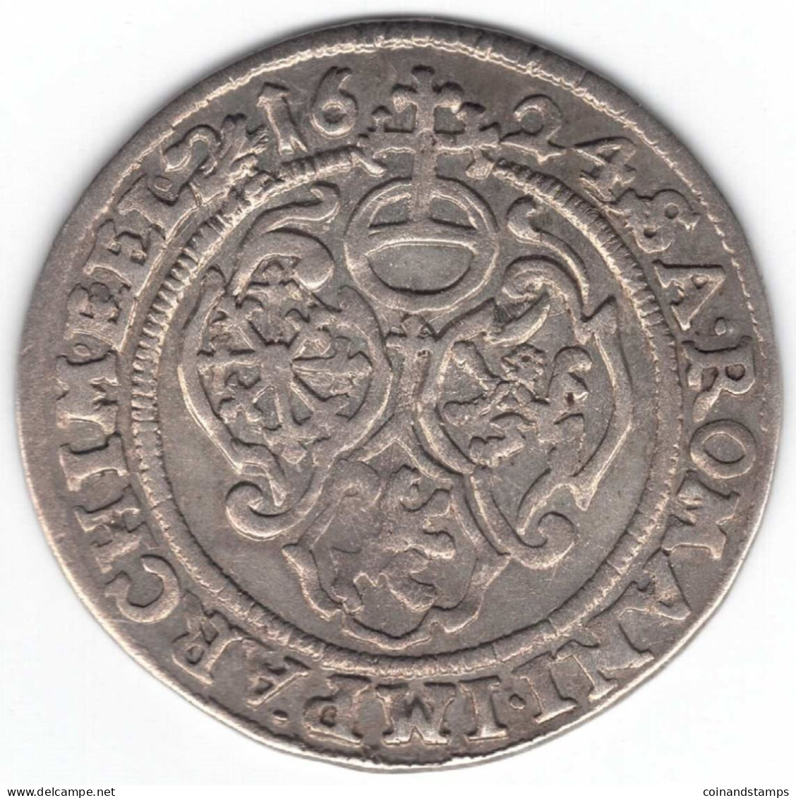 Sachsen Johann Georg I. (1615-1656) 1/24 Taler 1624 MzSt, "Dresden" Gewicht: 2,03g, Kohl 176, Ss/vz - Monedas Pequeñas & Otras Subdivisiones